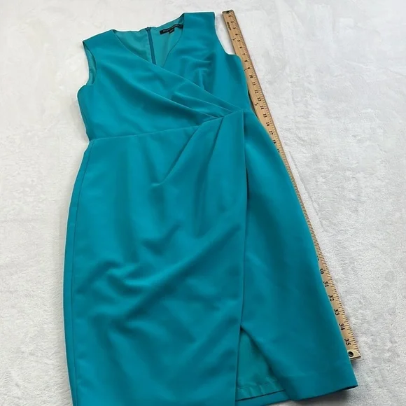 Black Halo 6 Teal Aqua Blue‎ Dress